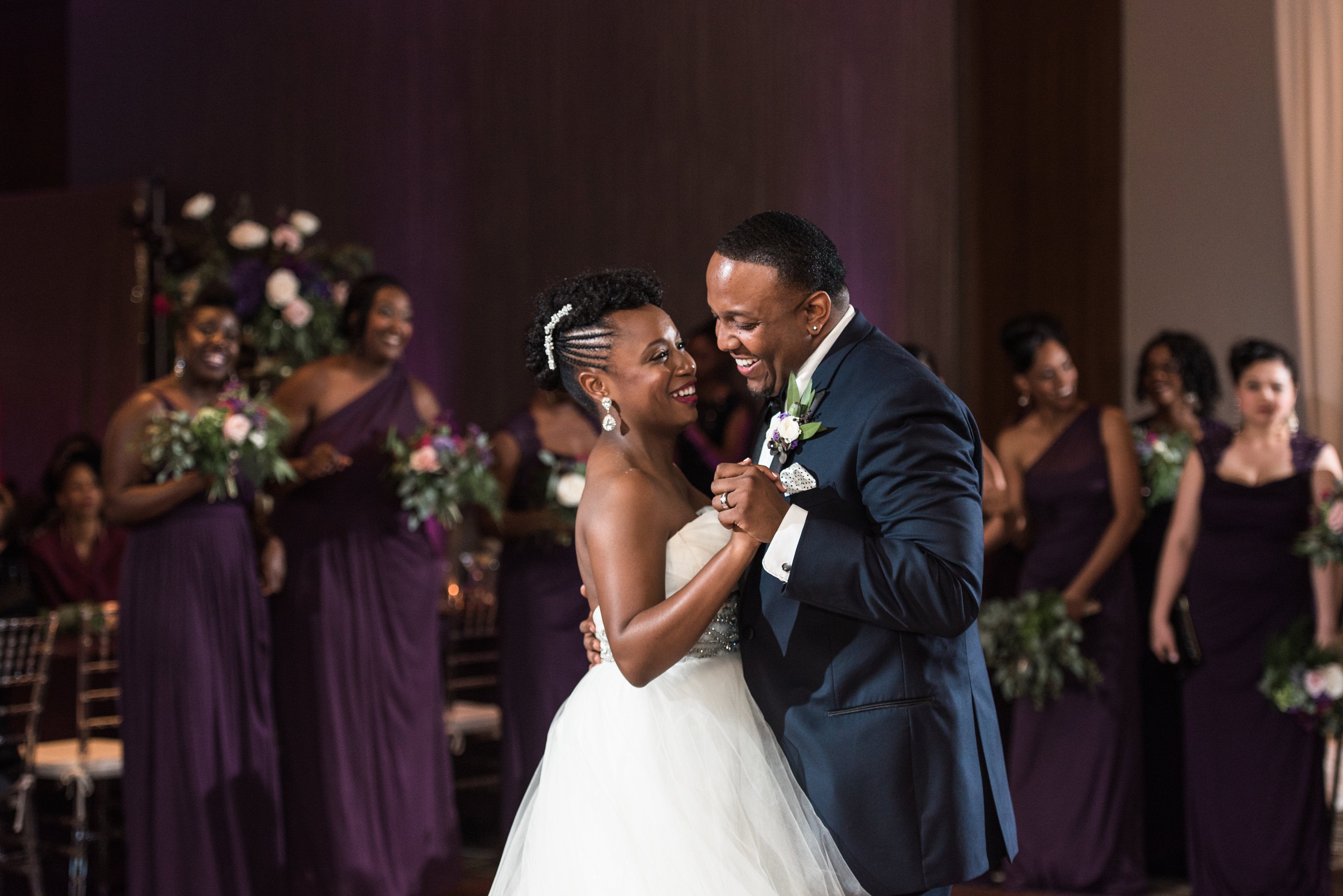 Bridal Bliss: Cottrell And Niles' Modern Wedding Was Simply Marvelous

